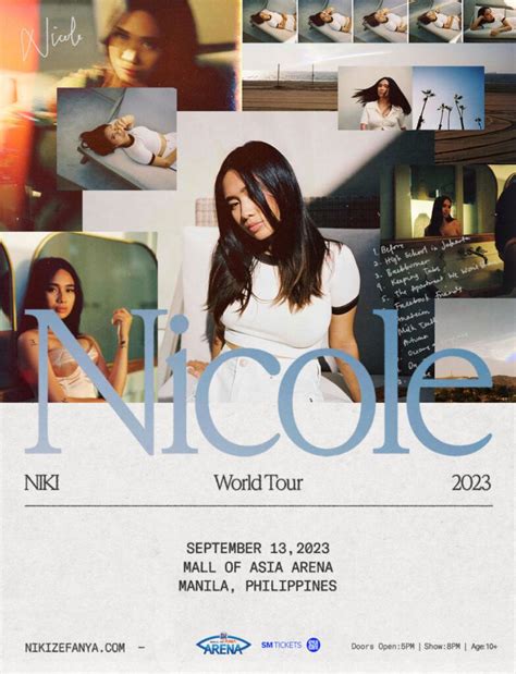 NIKI announces NICOLE WORLD TOUR with her first solo concert in Ma.
